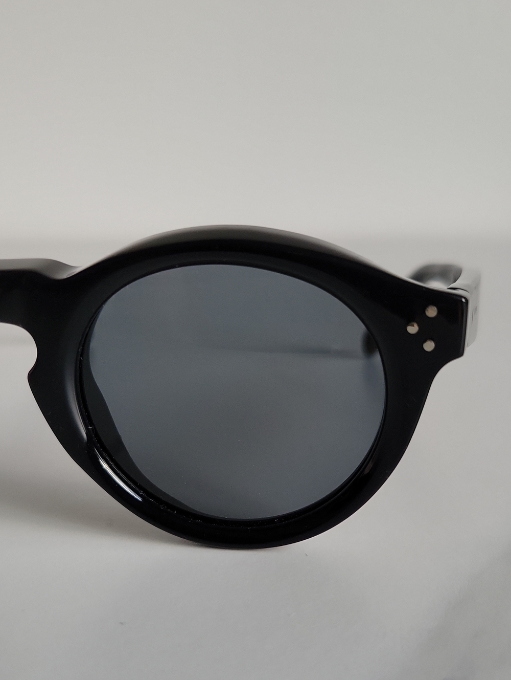 Celine CL41370S Classic Round Black Sunglasses - Picture 6 of 13